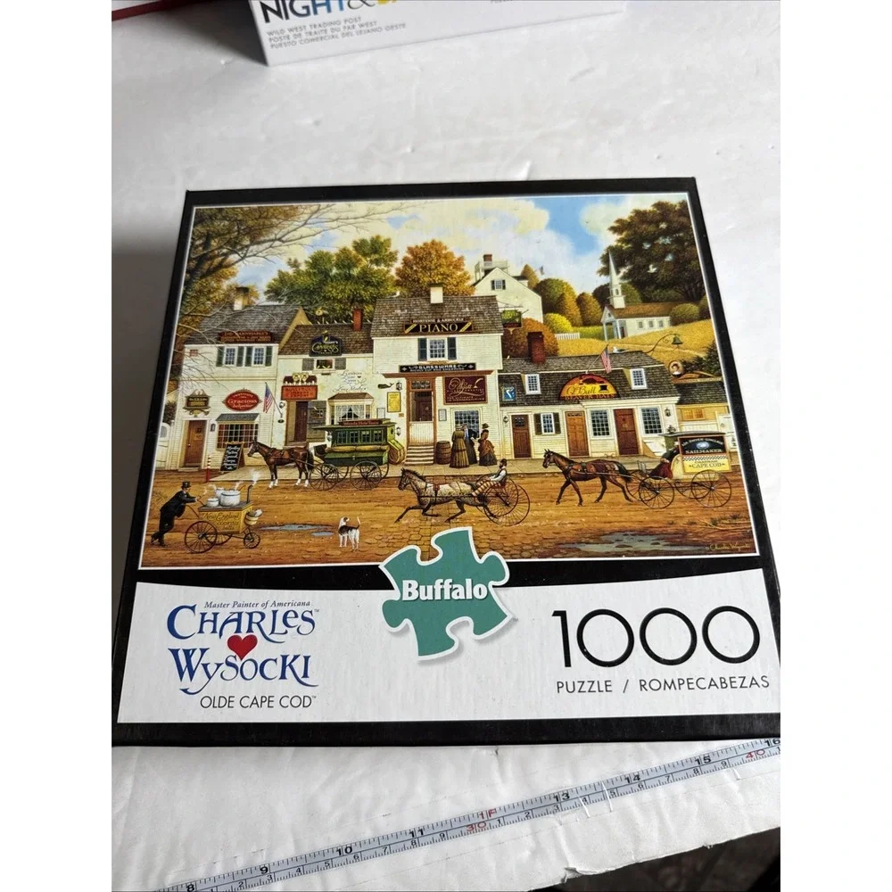 Charles Wysocki OLDE CAPE COD Buffalo Games 1000 Piece‎ Puzzle